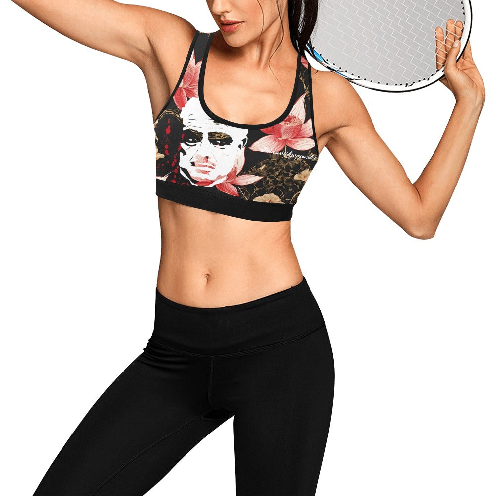 Godfather Bloodspatter Women's All Over Print Sports Bra