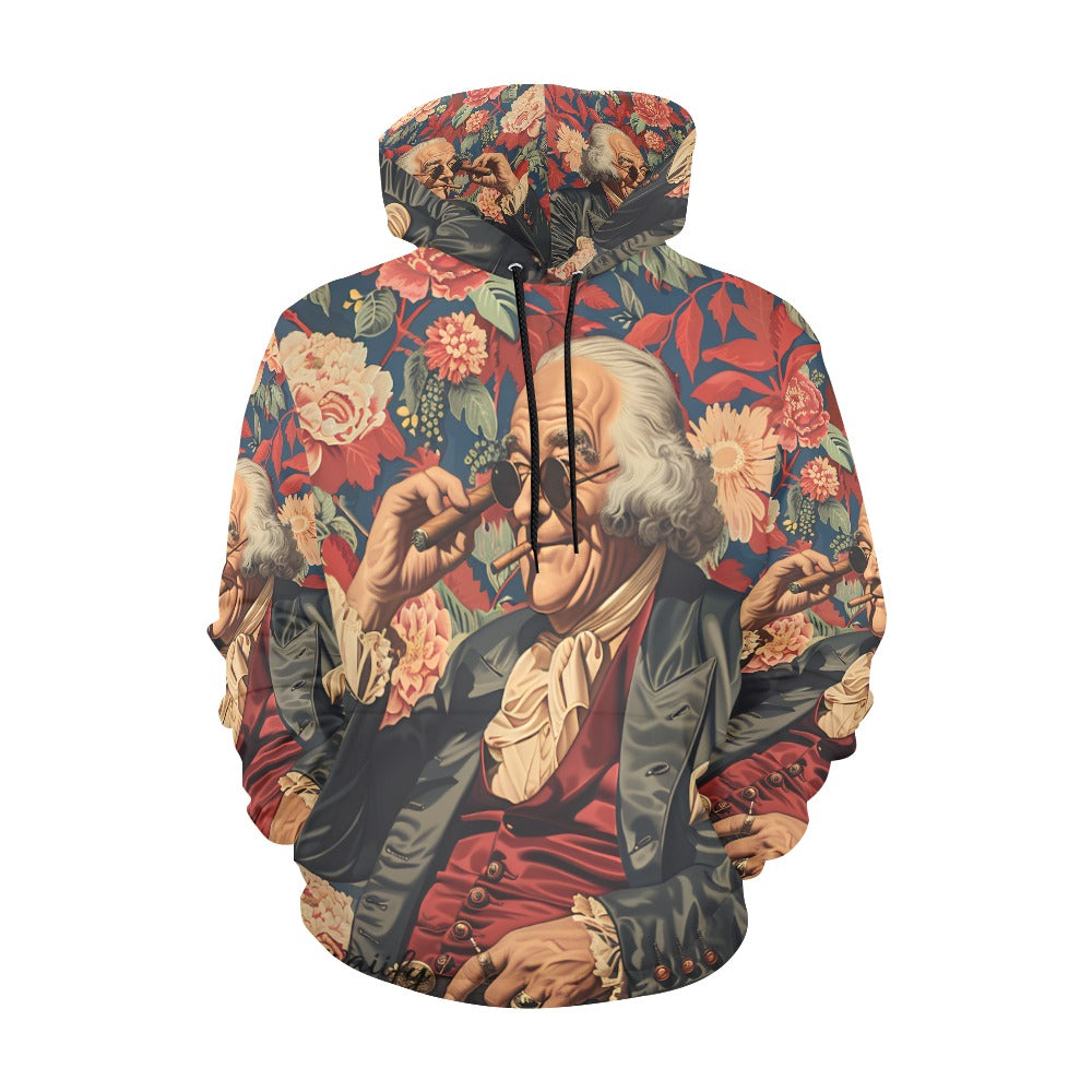 Ben Franklin Freedom Cigar Unisex Hoodie