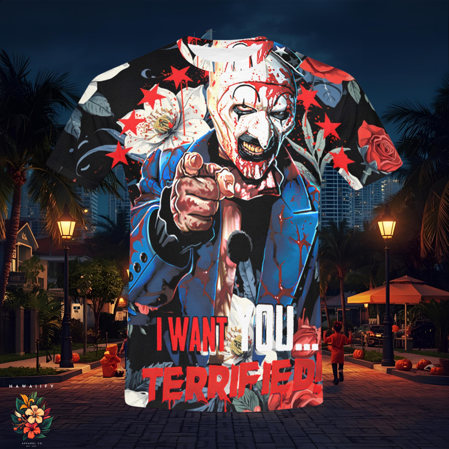 "I Want You Terrified" T-Shirt