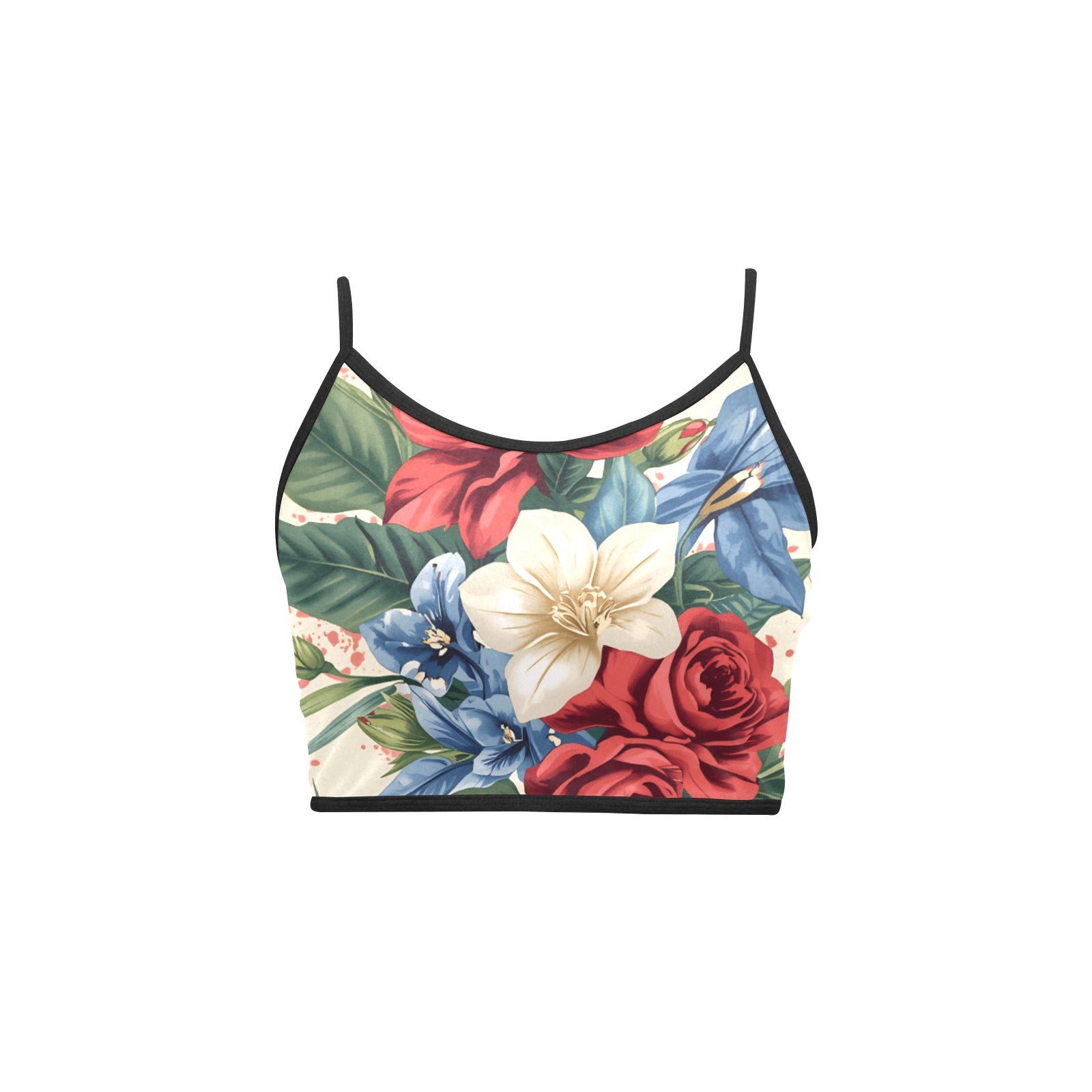 Homelander - The Boys - Women's Spaghetti Strap Crop Top