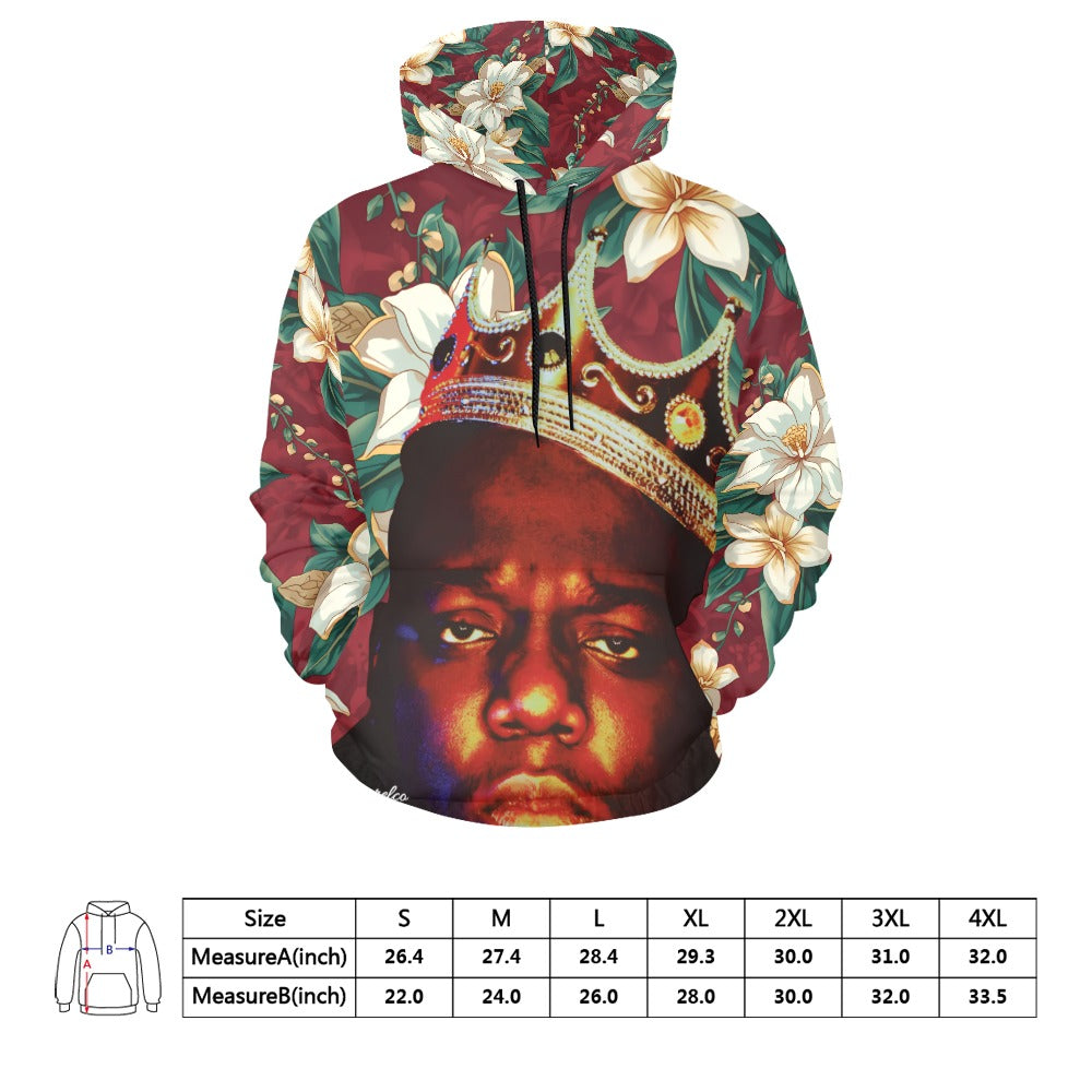 Biggie Smalls White Lotus Men's Hoodie