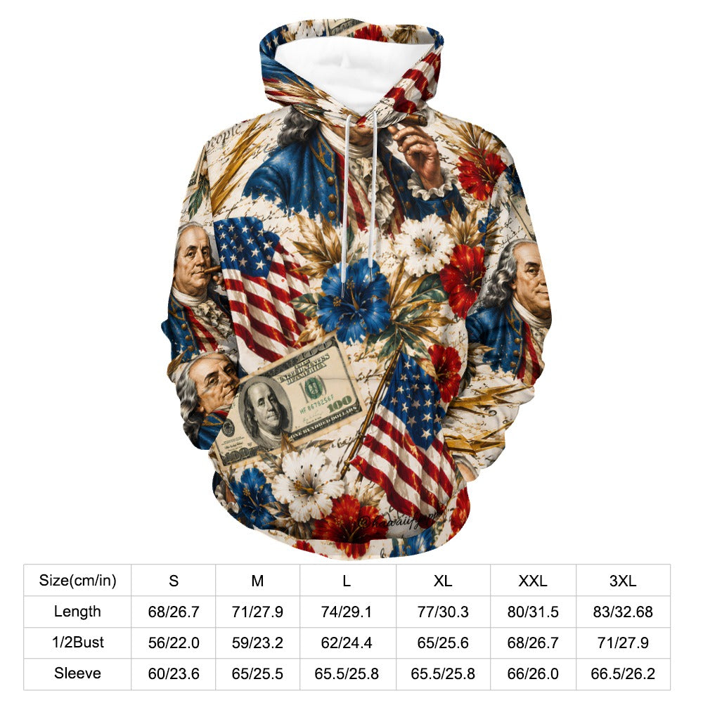 Benjamin Franklin Printin' Money Sweatshirt