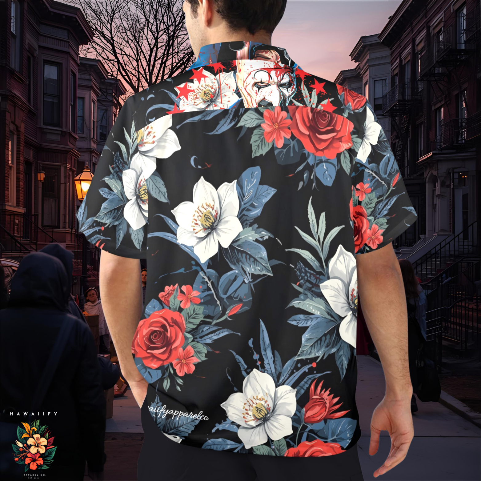 "I Want You Terrified" Halloween Hawaiian Shirt
