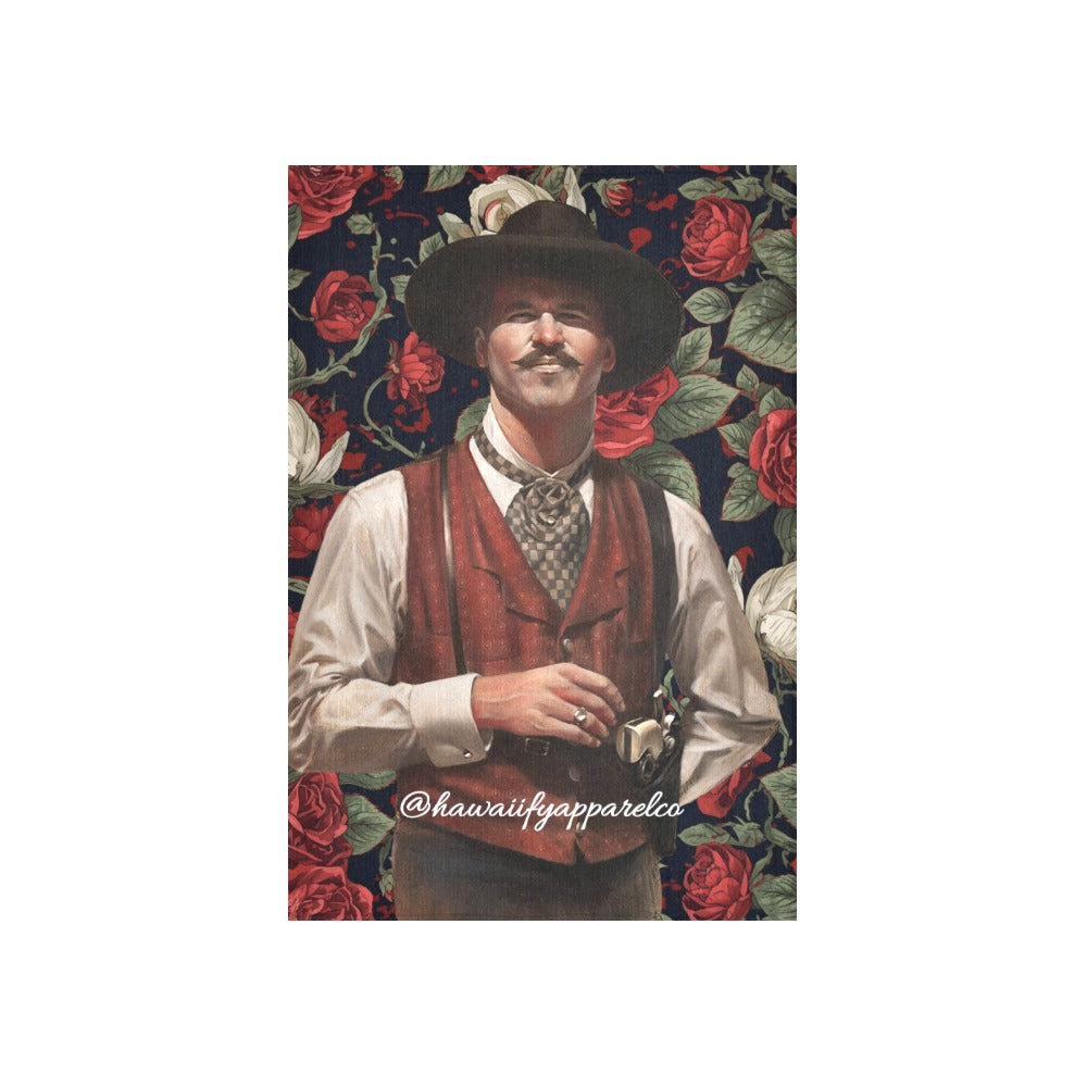 “I’m Your Huckleberry” – Doc Holliday Tombstone Wall Tapestry | Hawaiify Apparel Co.