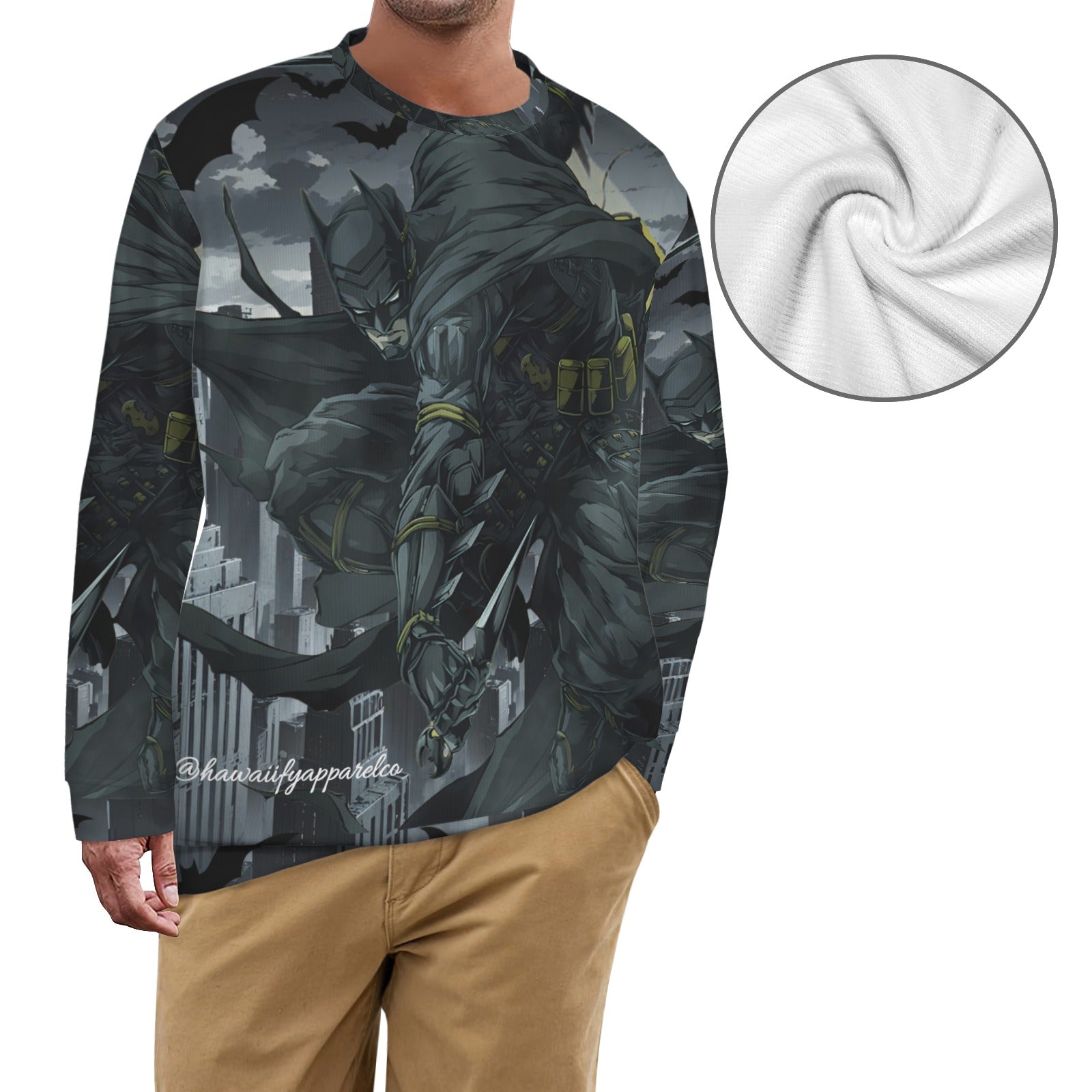 Ninja Batman "Out For Blood" Gotham City Sweater