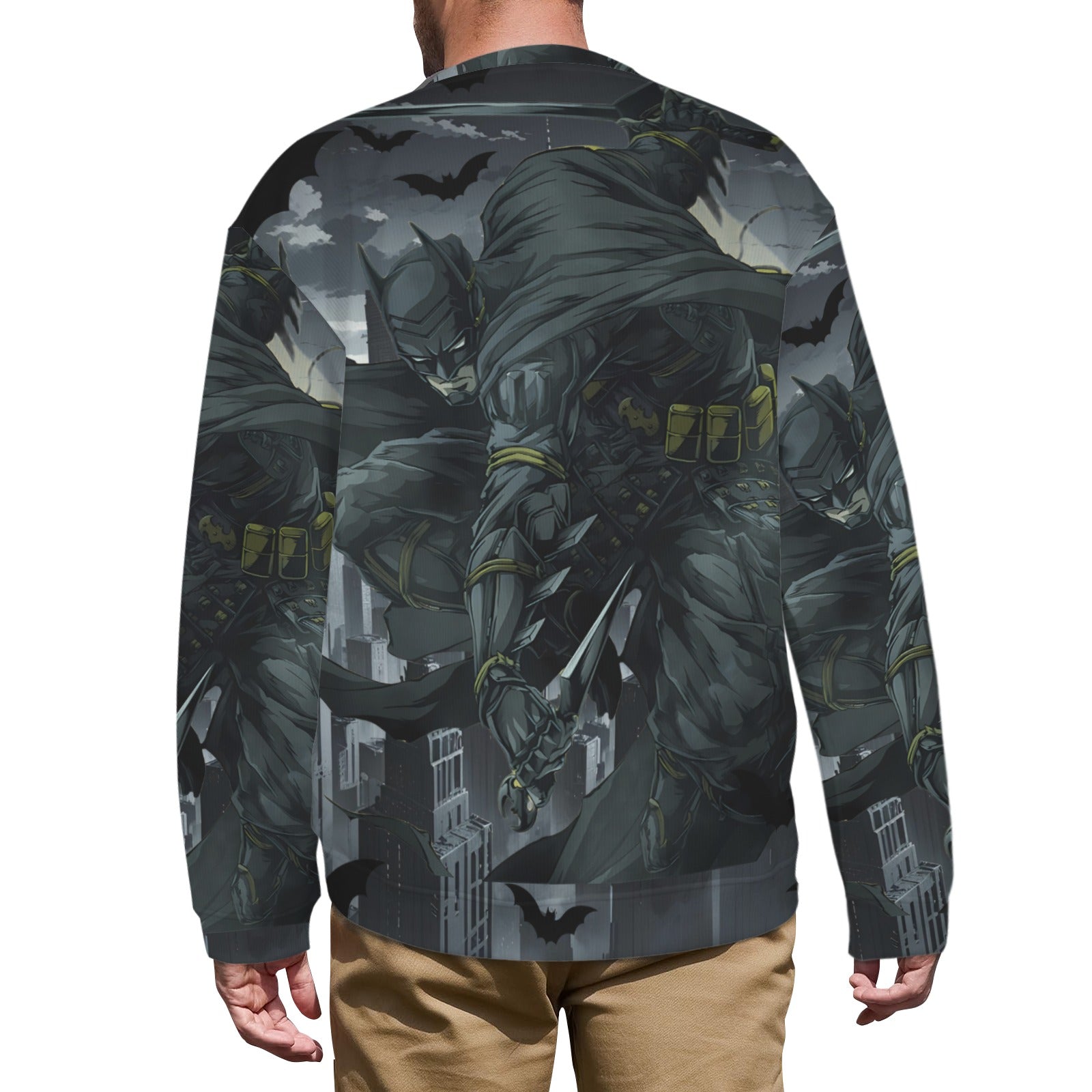 Ninja Batman "Out For Blood" Gotham City Sweater