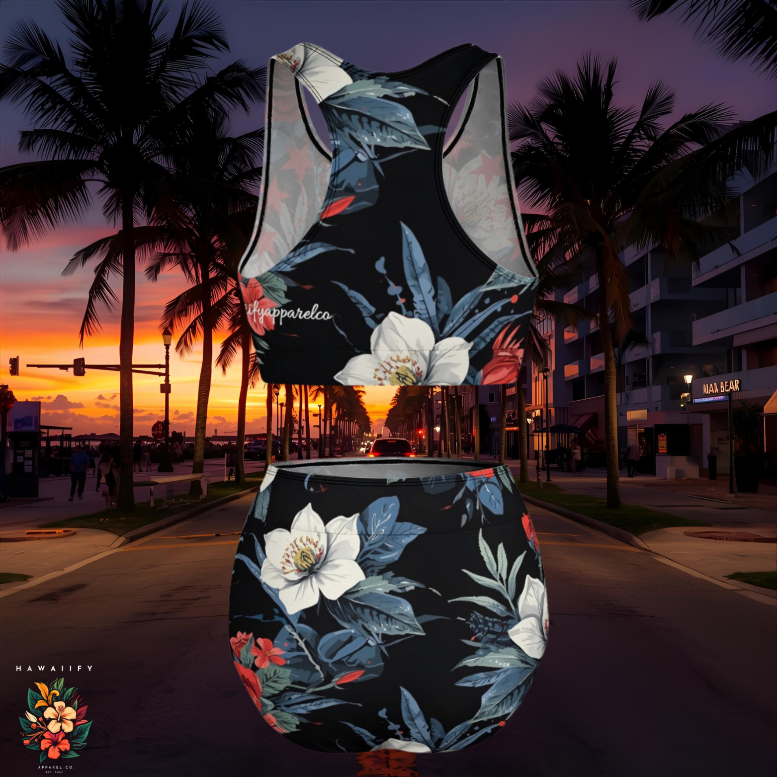 "I Want You Terrified" Ladies Two Piece Bikini Swimsuit