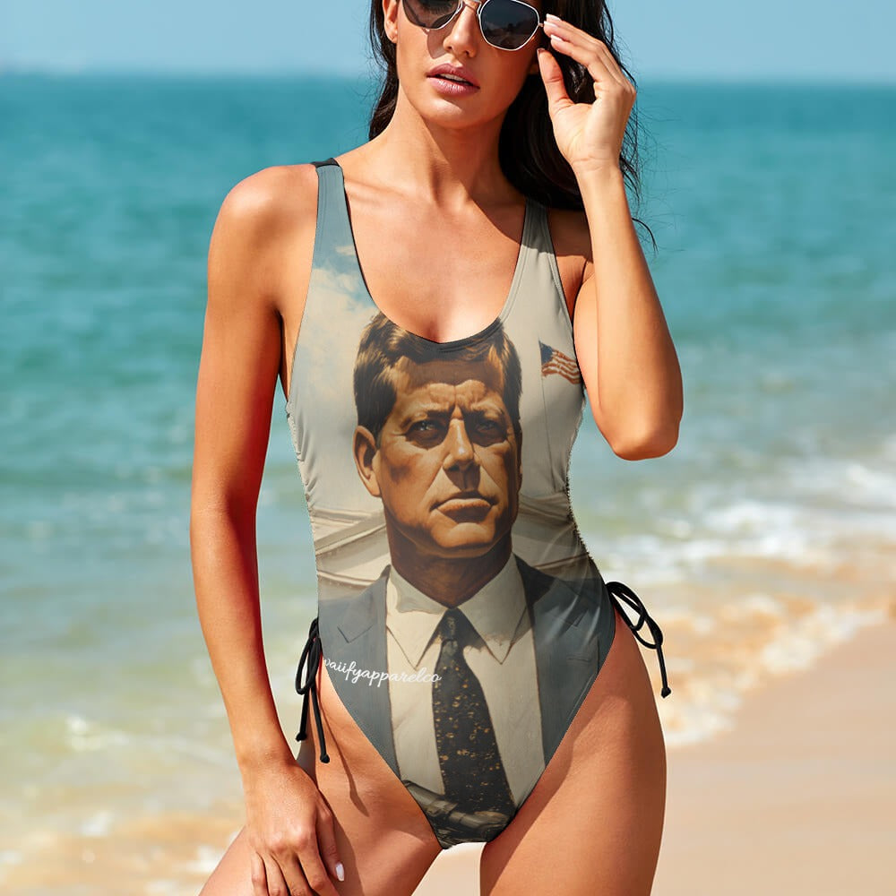 JFK Locked N' Loaded Ladies One Piece Swimsuit