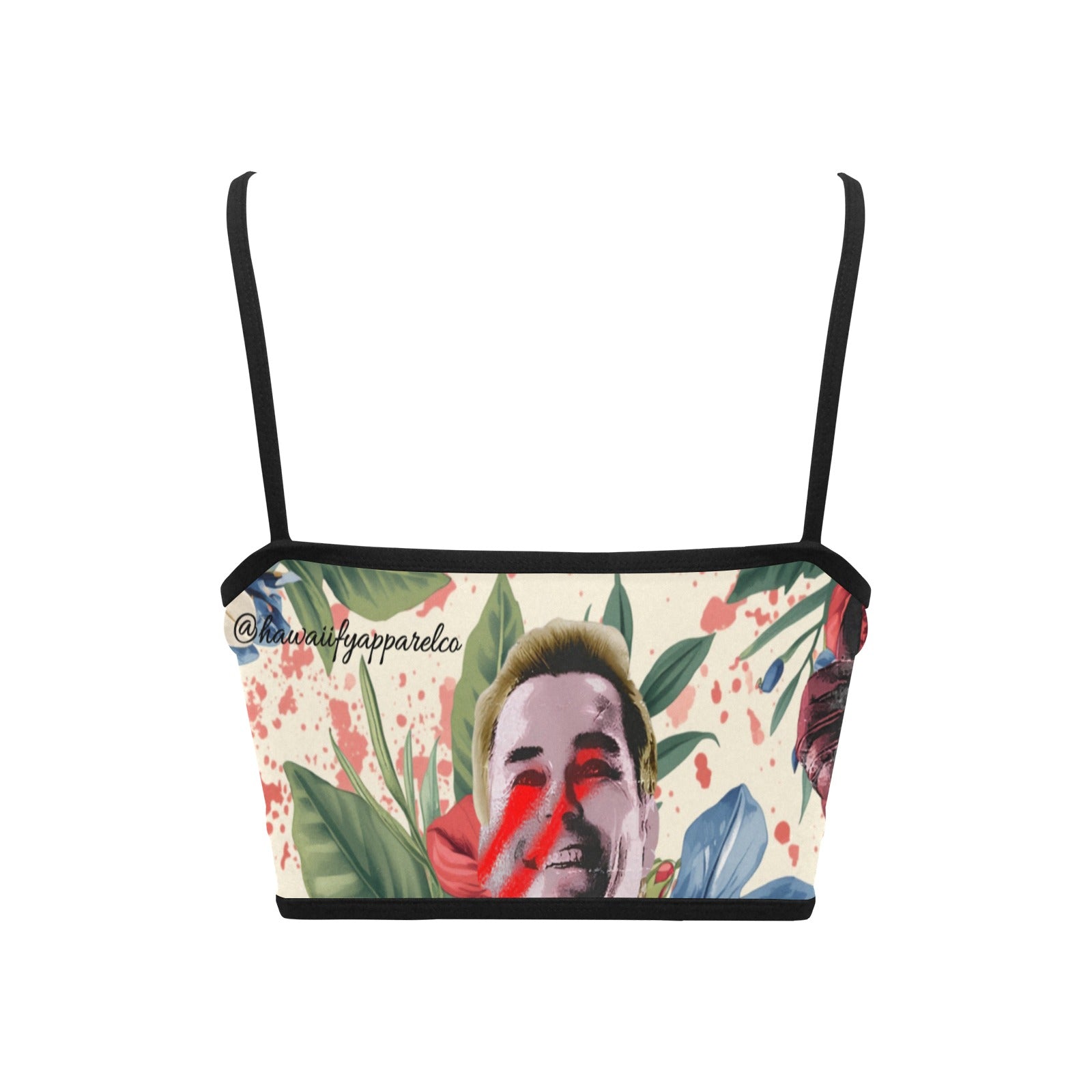 Homelander - The Boys - Women's Spaghetti Strap Crop Top