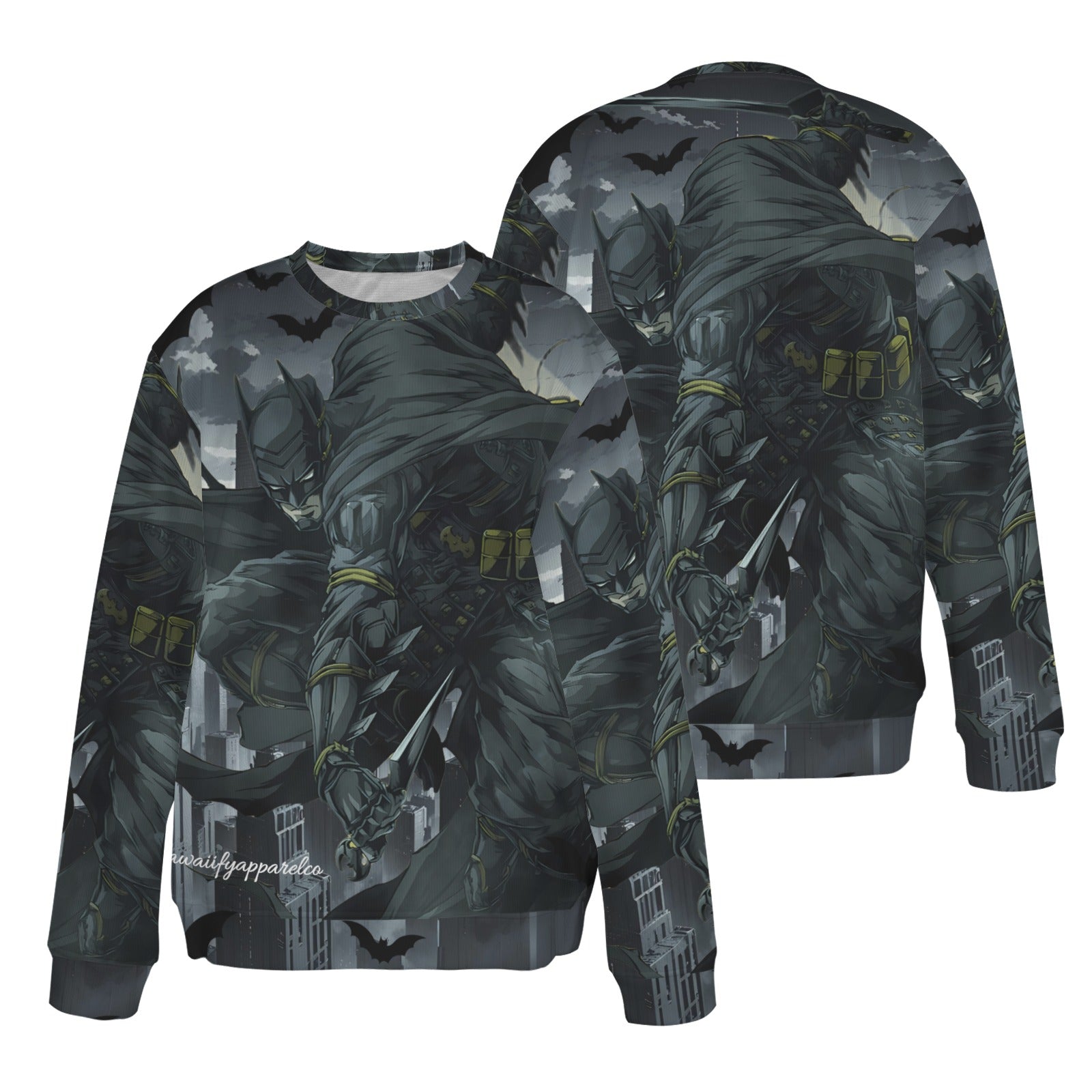 Ninja Batman "Out For Blood" Gotham City Sweater