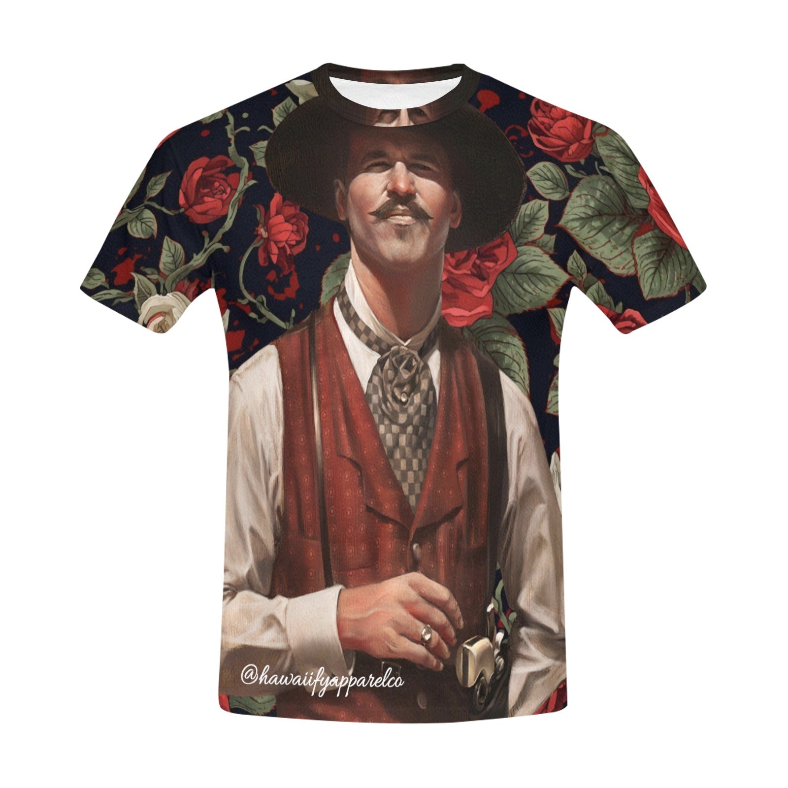 “I'm Your Huckleberry” – Doc Holliday All-Over Print Men’s T-Shirt | Hawaiify Apparel Co.