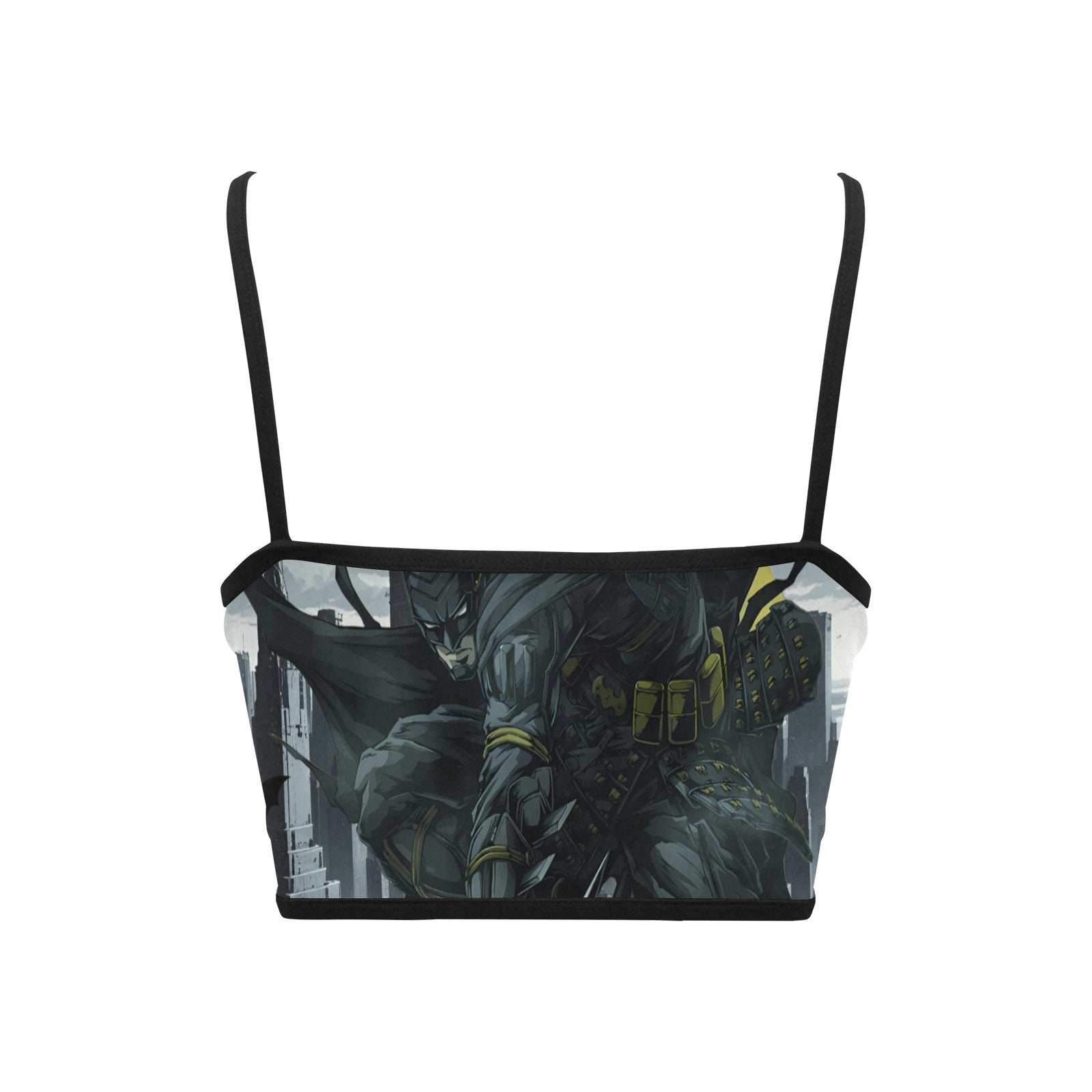 Ninja Batman "Out For Blood" Gotham City Women's Spaghetti Strap Crop Top