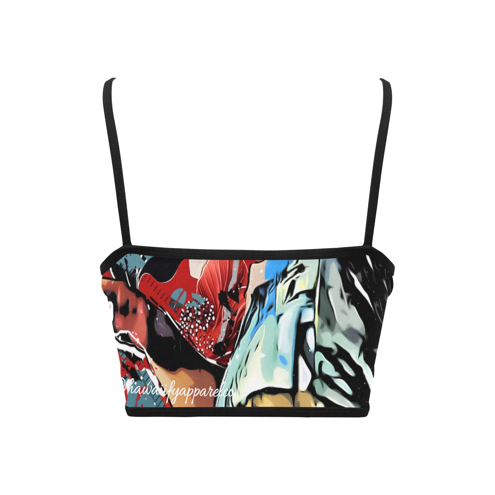 Tyler Durden Fight Club Women's Spaghetti Strap Crop Top