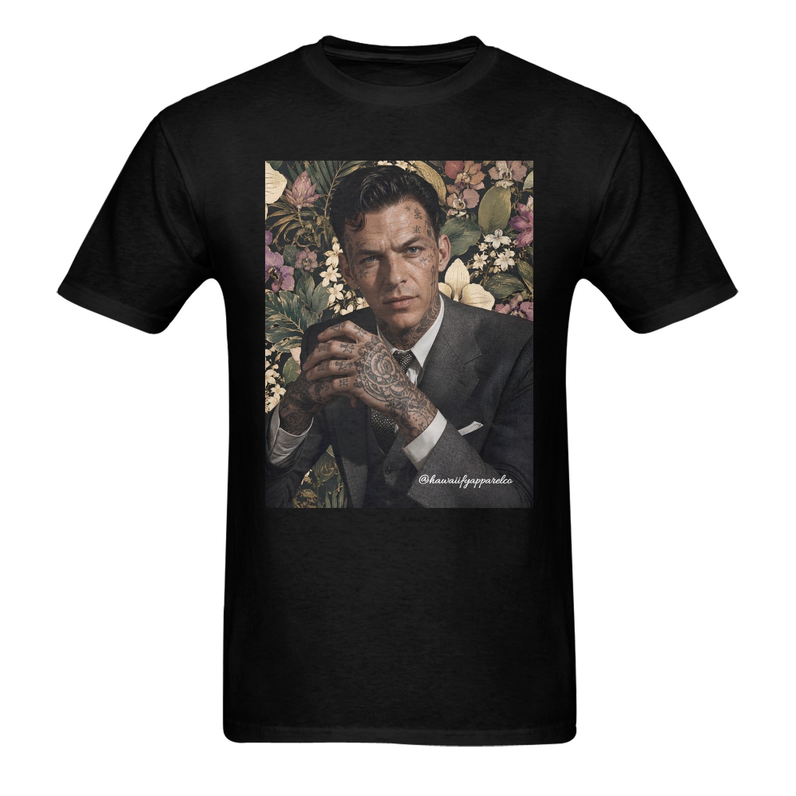 Frank Sinatra Hand Tats Cotton T-Shirt