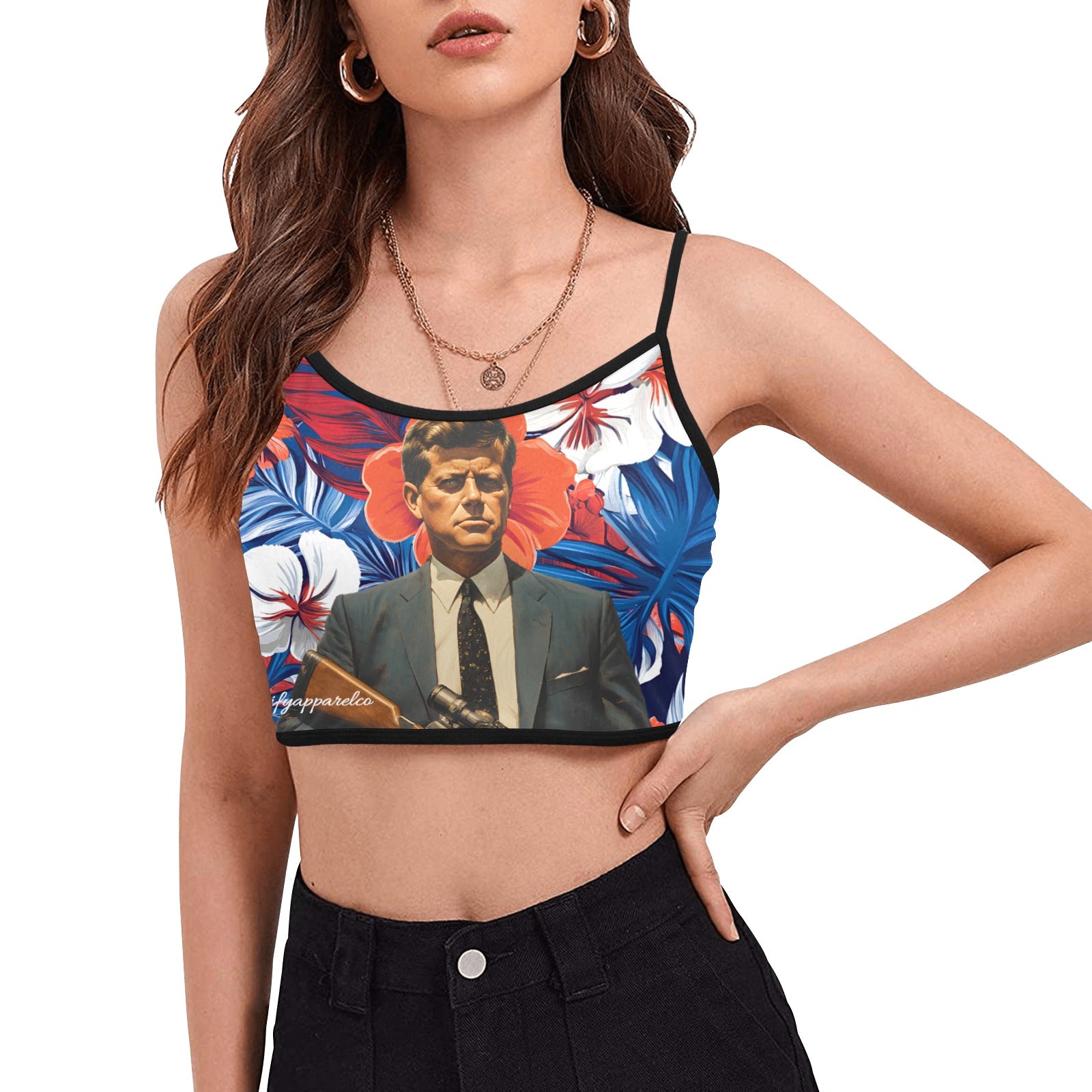 JFK USA Women's Crop Top