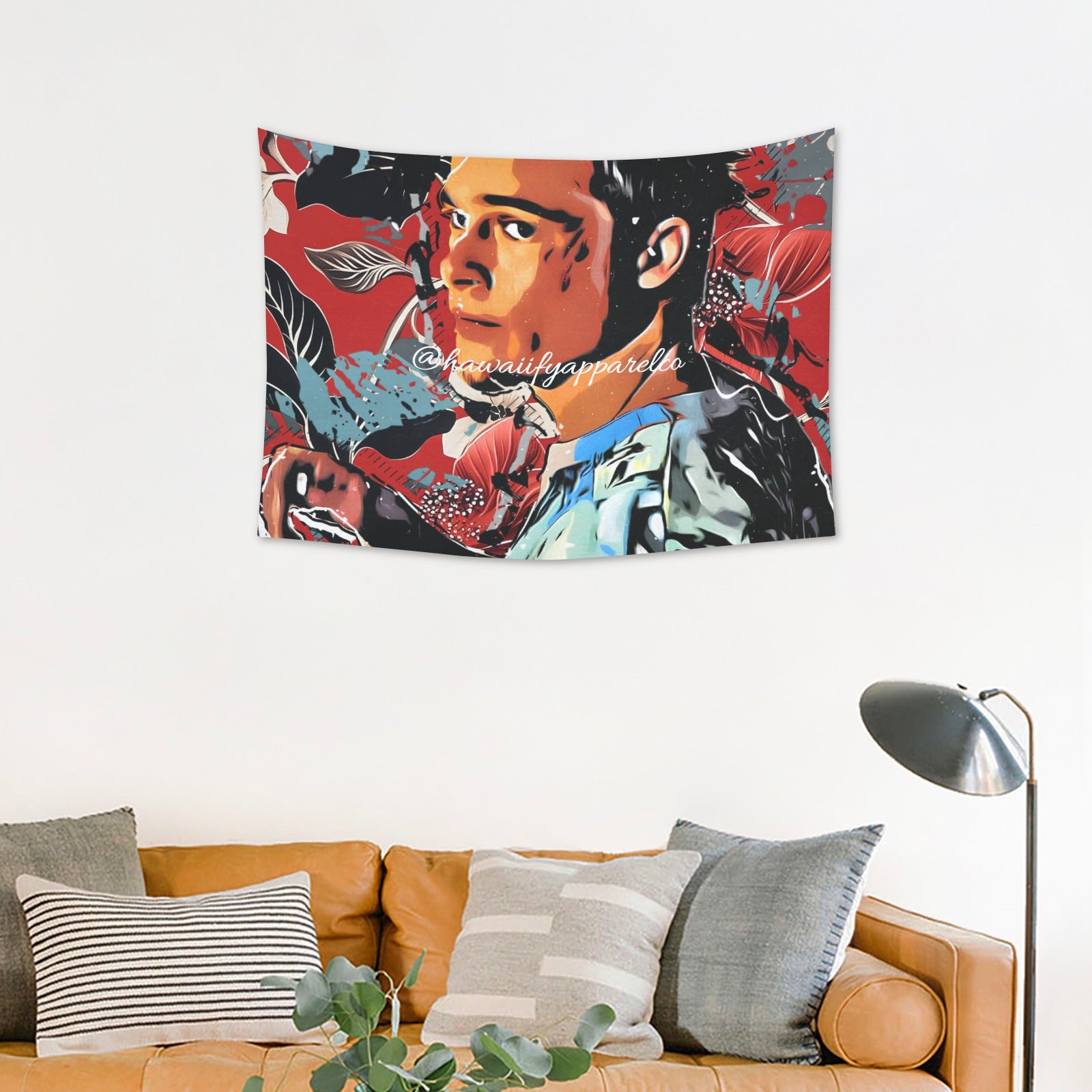 Tyler Durden Fight Club Cotton Linen Tapestry 40"x 30"