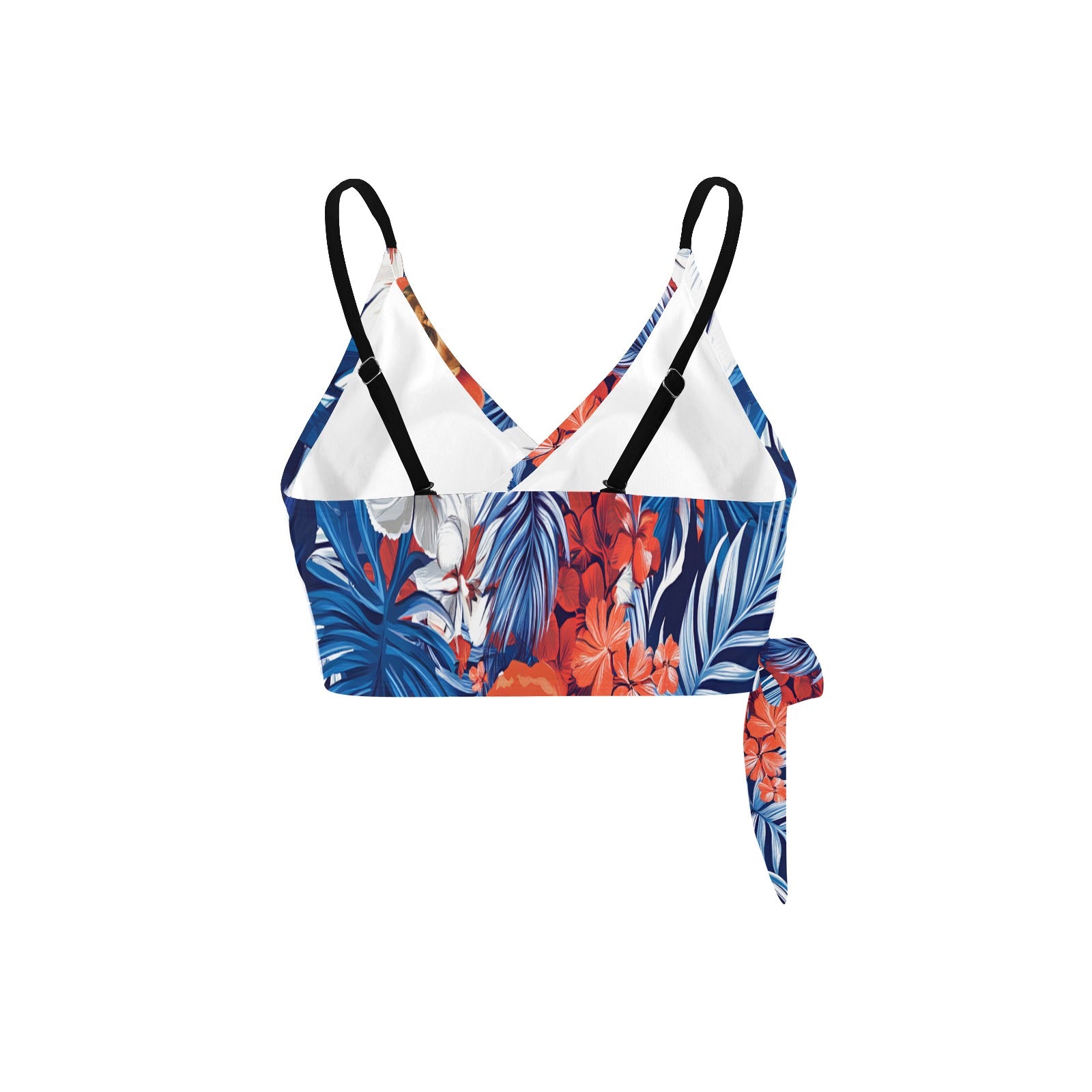 JFK USA Knot Side Bikini Top