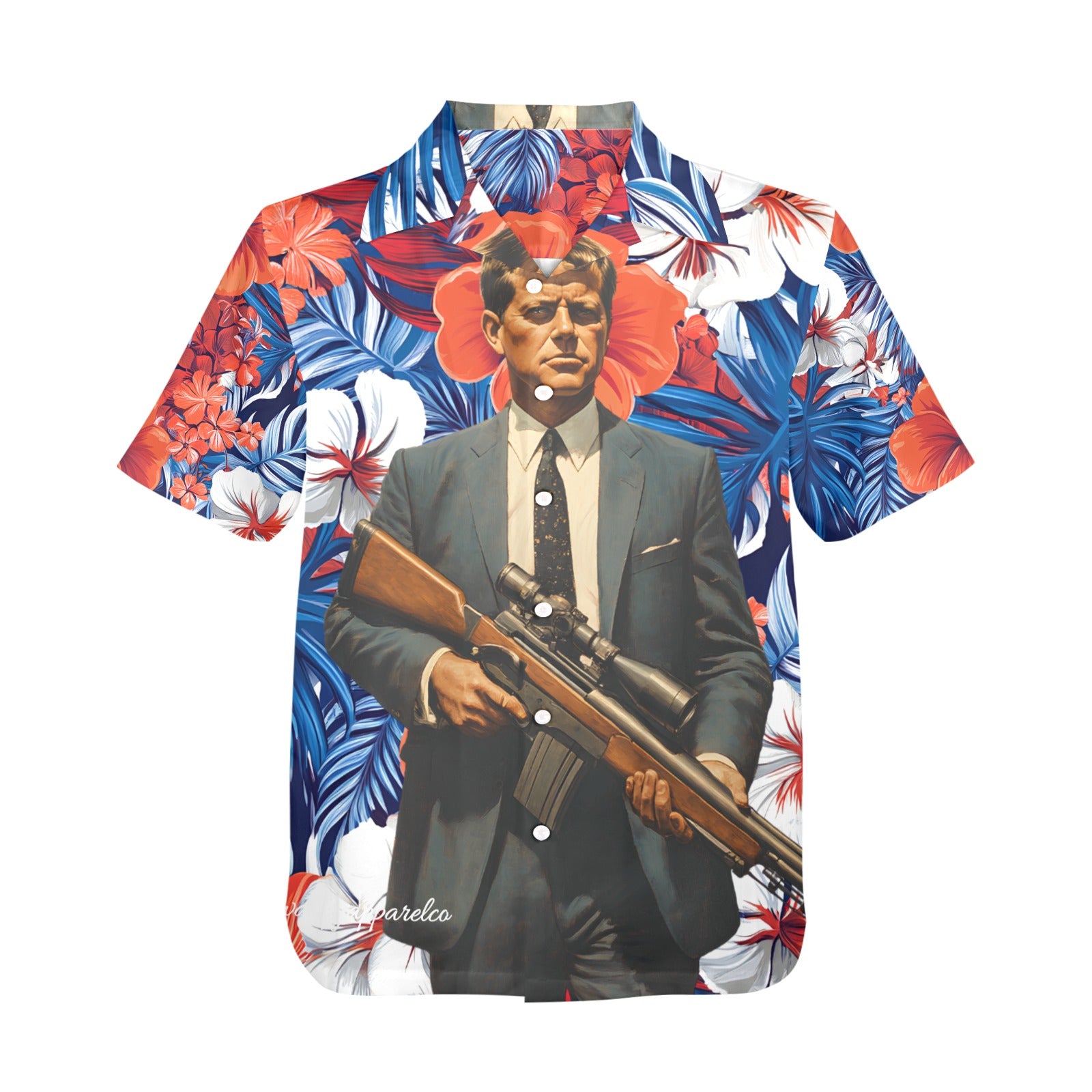 JFK USA Men's Hawaiian Shirt