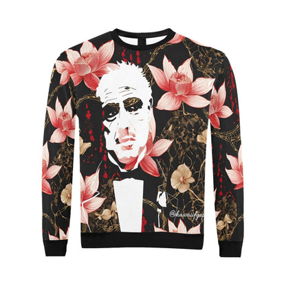 Godfather Bloodspatter Men's crew neck sweatshirt