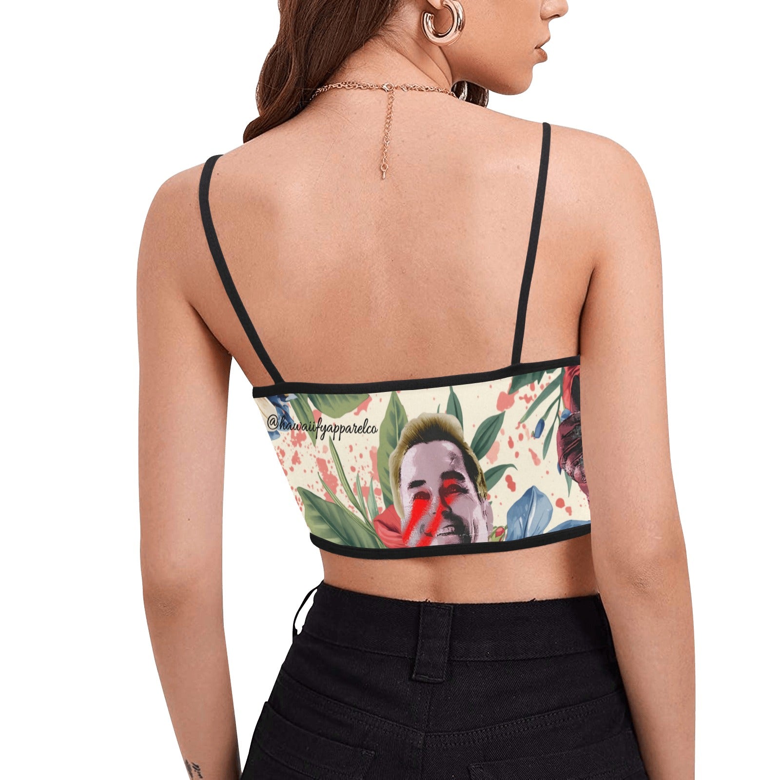 Homelander - The Boys - Women's Spaghetti Strap Crop Top