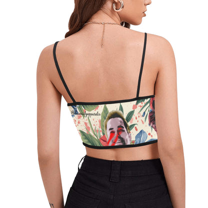 Homelander - The Boys - Women's Spaghetti Strap Crop Top