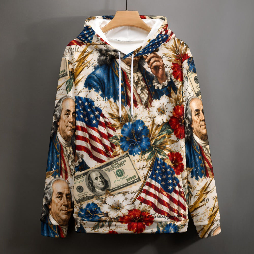 Benjamin Franklin Printin' Money Sweatshirt