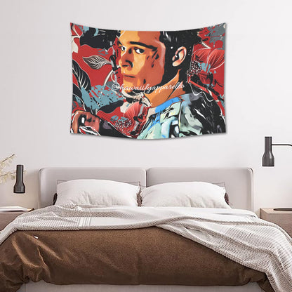 Tyler Durden Fight Club Cotton Linen Tapestry 40"x 30"