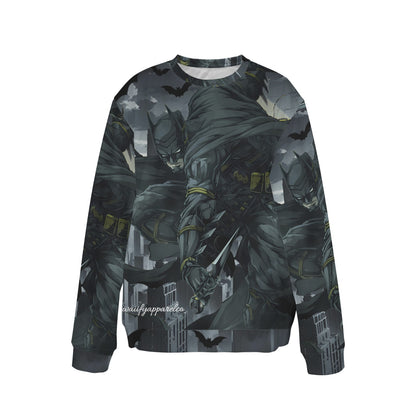 Ninja Batman "Out For Blood" Gotham City Sweater