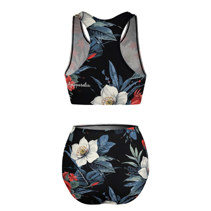 "I Want You Terrified" Ladies Two Piece Bikini Swimsuit