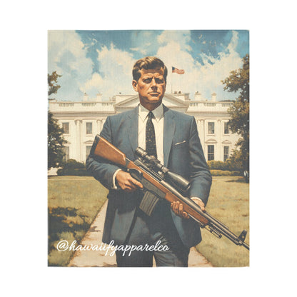 JFK Locked N' Loaded Wall Tapestry 51"x 60"