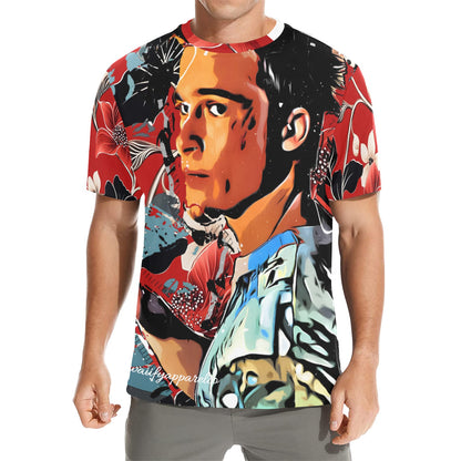 Tyler Durden Fight Club Crew Neck T-Shirt