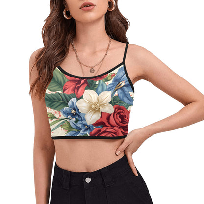 Homelander - The Boys - Women's Spaghetti Strap Crop Top