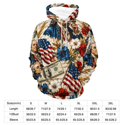 Benjamin Franklin Printin' Money Sweatshirt