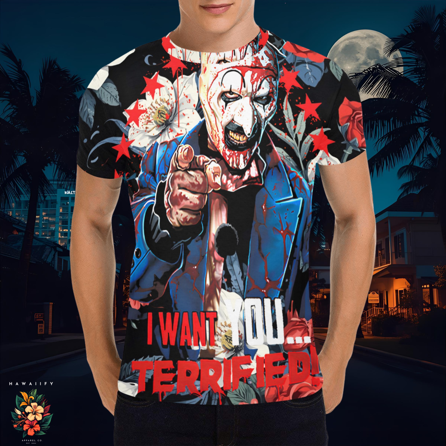 "I Want You Terrified" T-Shirt