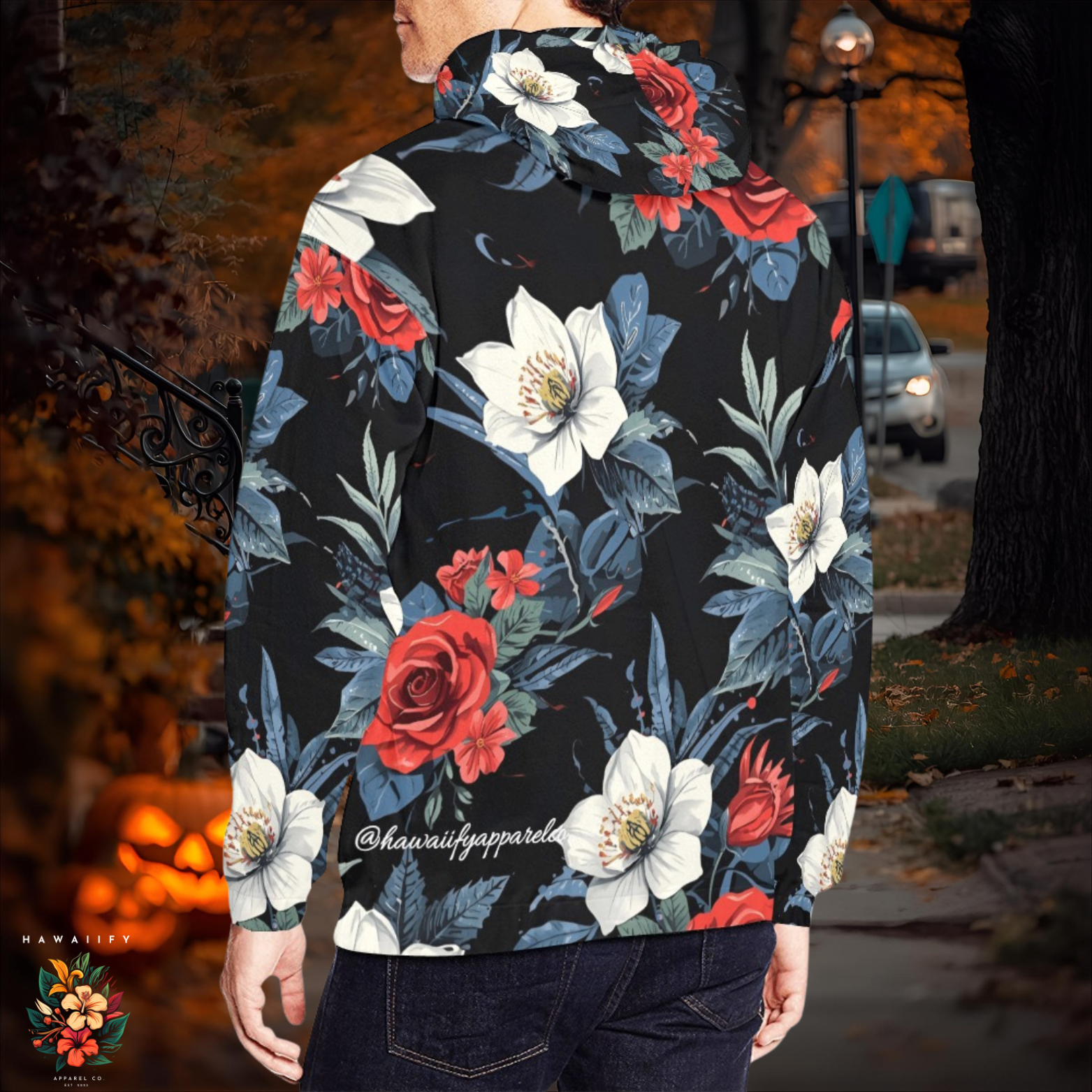 "I Want You Terrified" Halloween Plush Hoodie