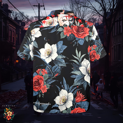 "I Want You Terrified" Halloween Hawaiian Shirt