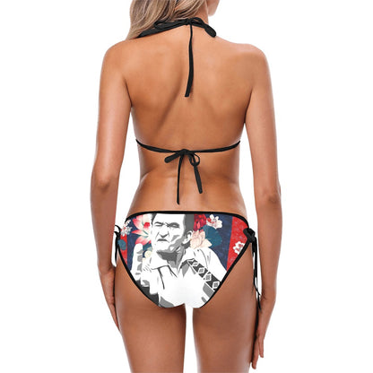 Johnny Cash USA Women's Bikini