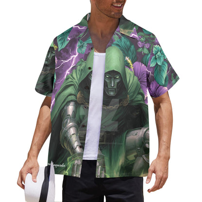 Dr. Doom Men's Hawaiian Shirt Made In USA