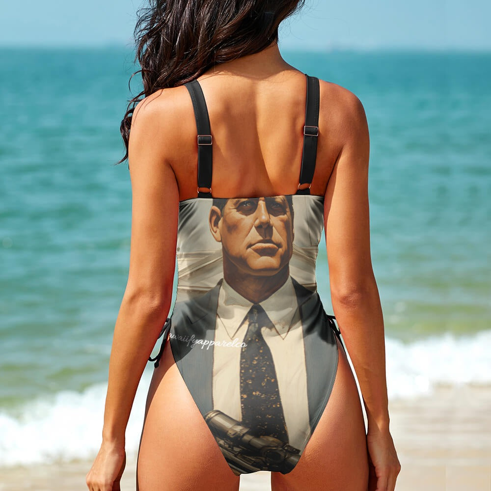 JFK Locked N' Loaded Ladies One Piece Swimsuit