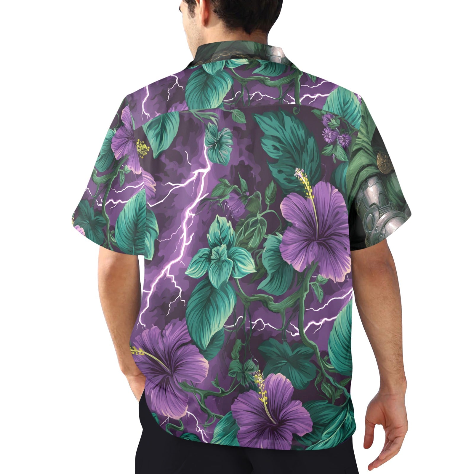 Dr. Doom Men's Hawaiian Shirt Made In USA