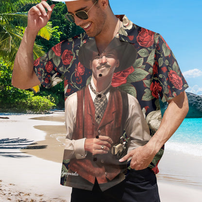 “I’m Your Huckleberry” – Doc Holliday Tombstone Hawaiian Shirt | Hawaiify Apparel Co.