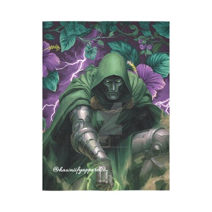 Dr. Doom Cotton Linen Wall Tapestry 60"x 80"