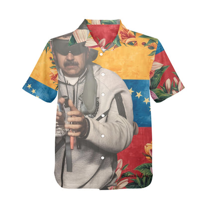 Maduro Kidnapping Hawaiian Shirt (Kidnapped & Made In USA)