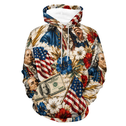 Benjamin Franklin Printin' Money Sweatshirt