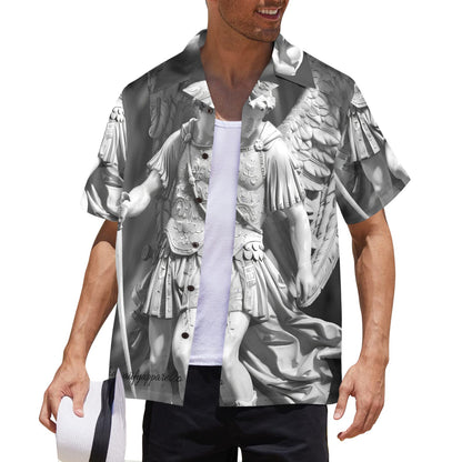 Archangel Michael Men's Hawaiian Shirt