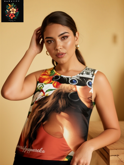 Megan Fox Quad Nods Men's Tank