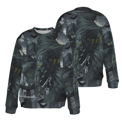 Ninja Batman "Out For Blood" Gotham City Sweater