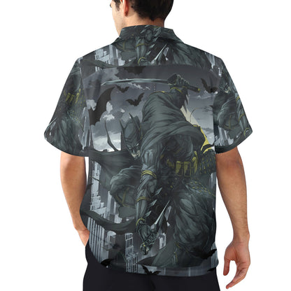 Ninja Batman "Out For Blood" Gotham City Men's Hawaiian Shirt
