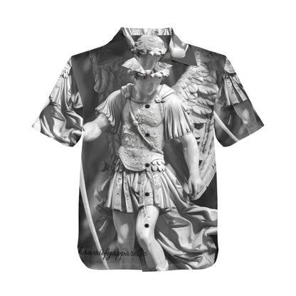 Archangel Michael Men's Hawaiian Shirt
