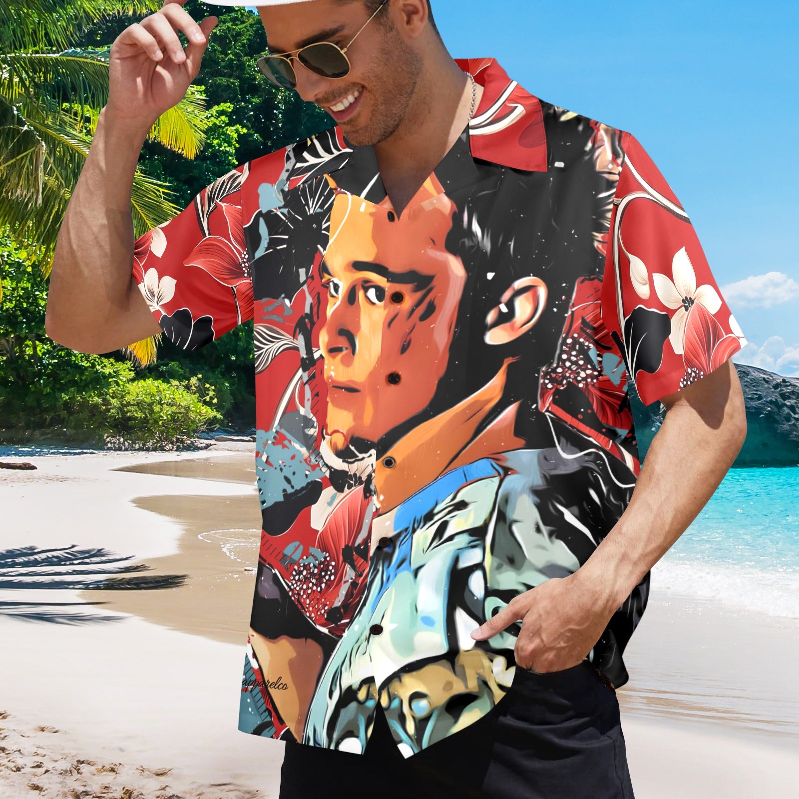 Tyler Durden Fight Club Men's Hawaiian Shirt